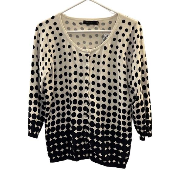 The Limited Women's Polka Dot Cardigan Size L - Picture 1 of 3